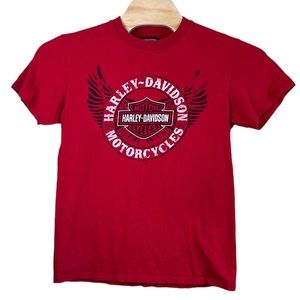 Harley Davidson men’s red tee‎ shirt Lloydminster Alberta  size medium